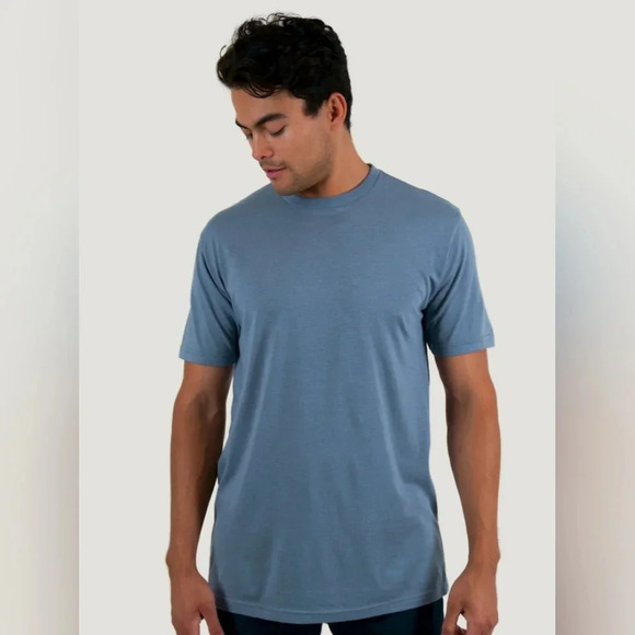 Fresh Clean Threads [2XL]  Wedgewood Tall Crew Neck - Picture 5 of 7